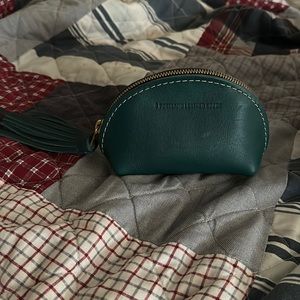 Portland Leather Taco Pouch EUC - Peacock